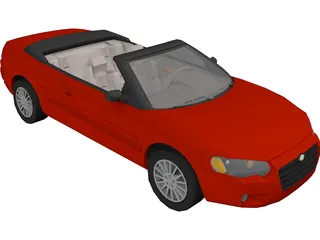 Chrysler Sebring Convertible 3D Model