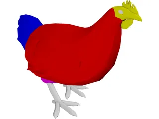 Chicken 3D Model