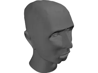 Head Johnie 3D Model