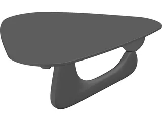 Glass Coffee Table 3D Model