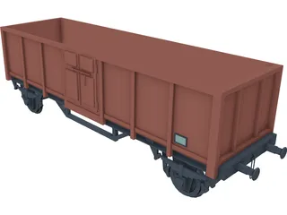 Bulk Carrier 3D Model