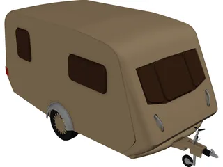 Caravan 3D Model