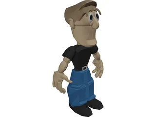 Retroboy 3D Model