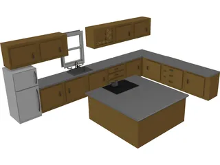 Kitchen 3D Model