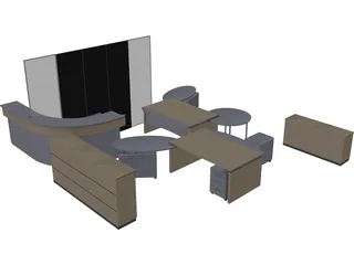 Office 3D Model