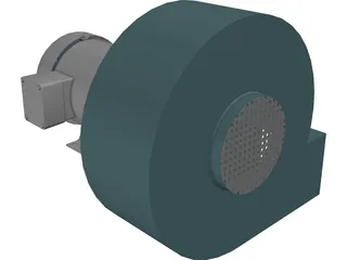 18 inch Blower 3D Model