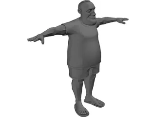 Big Daddy 3D Model
