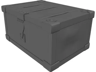 Travel Chest 3D Model