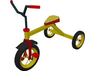 Bike Child 3D Model