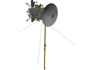 Cassini Probe 3D Model