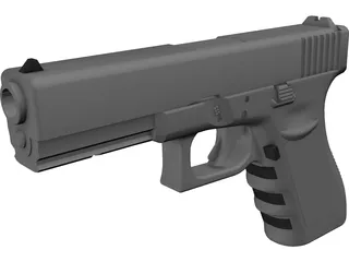 Glock 21 3D Model