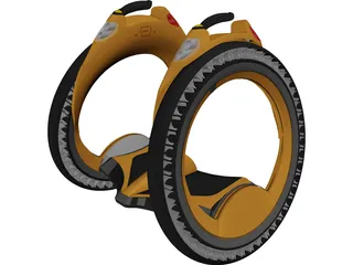 Wheel Sport Vehicle 3D Model