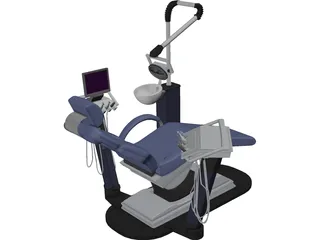 Dentist Chair 3D Model