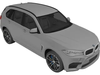 BMW X5M [F15] (2016) 3D Model