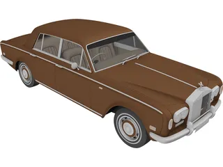 Rolls Royce Silver Shadow 3D Model