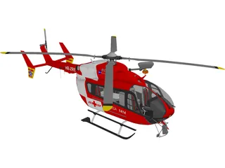 Eurocopter EC145 3D Model