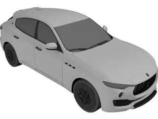 Maserati Levante (2017) 3D Model