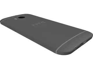 HTC One (M8) 3D Model