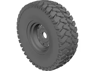 Maxxis Offroad Tire 3D Model