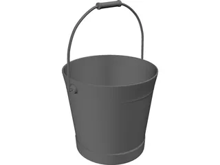 Water Bucket 3D Model