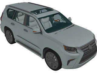 Lexus GX460 (2014) 3D Model