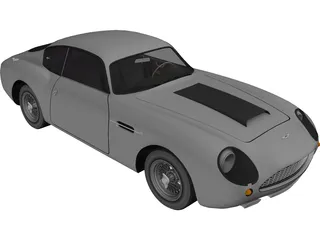 Aston Martin DB4 GT Zagato (1960) 3D Model