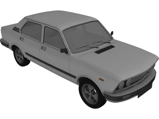 Fiat 132 (1981) 3D Model