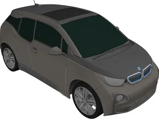 BMW i3 (2017) 3D Model