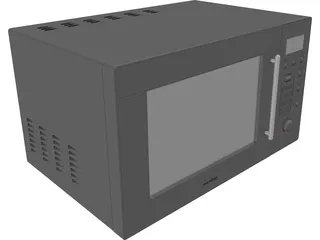 Microwave 3D Model