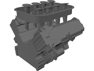 Mugen Eengine LMP1 Series 3D Model