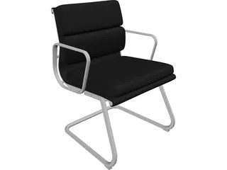 Business Class Chair 3D Model