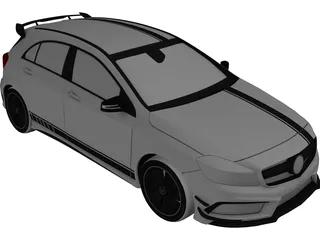 Mercedes-Benz A45 AMG Edition 1 3D Model