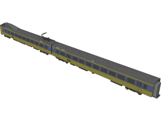 Dutch Train 3D Model