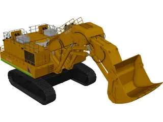 Hitachi EX5500 3D Model