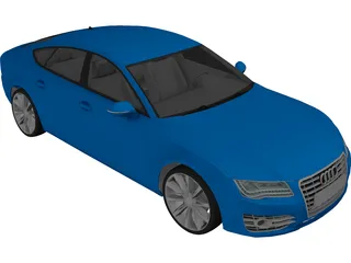 Audi S5 Sportback (2013) 3D Model