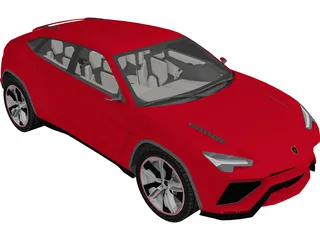 Lamborghini Urus Concept 3D Model