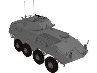Piranha Lav-25 3D Model