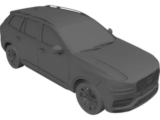 Volvo XC90 (2017) 3D Model