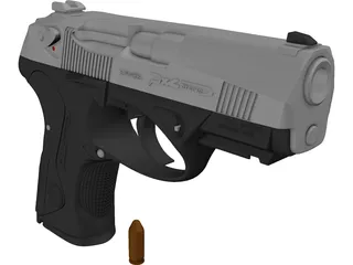 Beretta Px4 Storm 3D Model