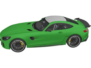 Mercedes-AMG GT R (2017) 3D Model