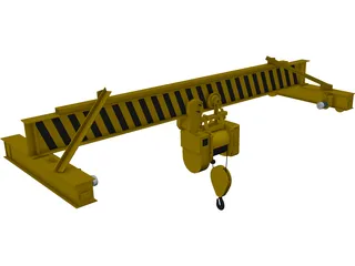 Crane 3D Model