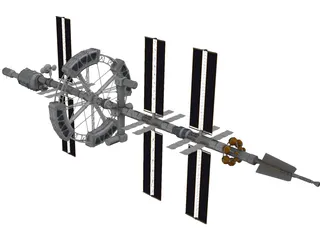 Hermes Spacecraft 3D Model