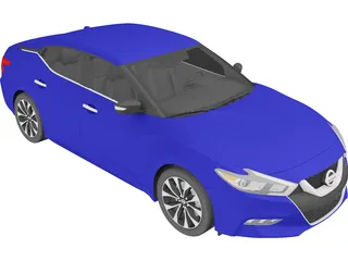 Nissan Maxima (2016) 3D Model