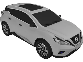 Nissan Murano (2016) 3D Model