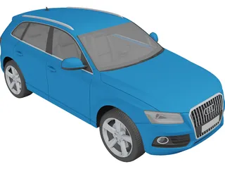 Audi Q5 (2013) 3D Model