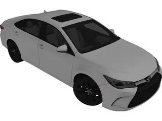 Toyota Camry (2015) 3D Model