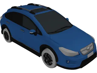 Subaru XV 3D Model