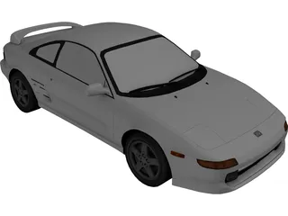 Toyota MR2 GT-S 3D Model