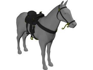 Horse 3D Model