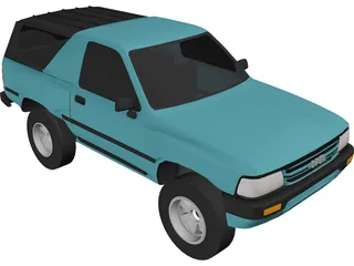 Opel Frontera Sport (1992) 3D Model